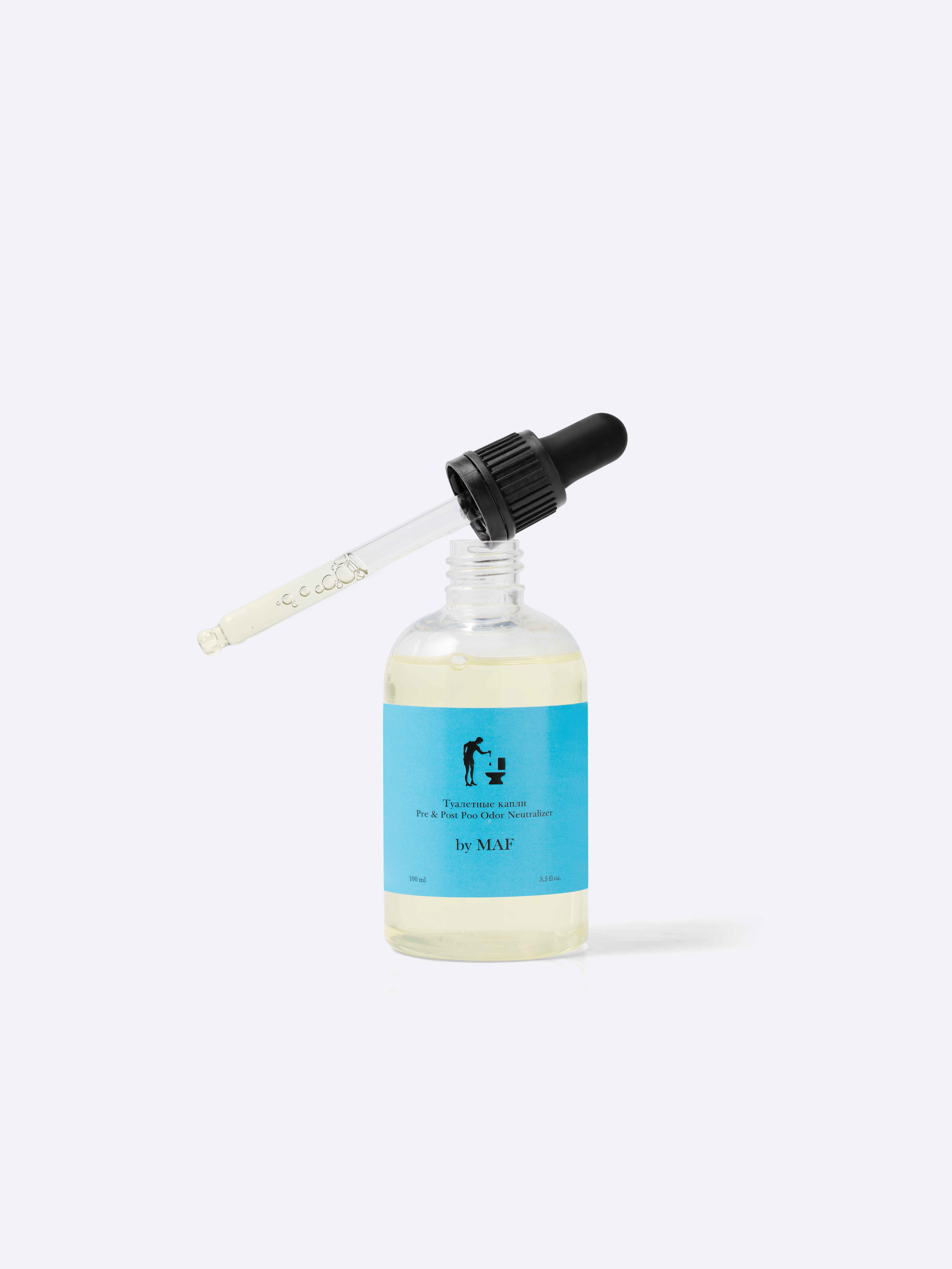 Туалетные капли синие 100 ml